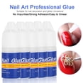 thumbnail image 3 of Esmalte de Uñas Pegamento de Uñas Gel UV Fyydes 5pcs 3g Transparente, 3 of 5