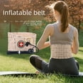 thumbnail image 2 of Orthopedic Inflatable Lumbar Support Belt with Massage Stimulation – Adjustable Lower Back Brace for Pain Relief, Rehabilitation & Posture Correction – Ideal for Office, Sports & Daily Use – Includes, 2 of 6