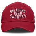 thumbnail image 2 of Men's Fanatics Crimson Oklahoma Sooners Archer Adjustable Hat, 2 of 4