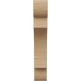 thumbnail image 2 of 5"W x 10"D x 30"H Thin New Brighton Rough Cedar Woodgrain TimberThane Corbel, Primed Tan, 2 of 6