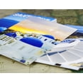 thumbnail image 3 of Postales de viaje Juego de 30 tarjetas postales, paquete variado que representa sitios de viajes famosos de todo el mundo, postales surtidas a granel 4 x 6 -Santorini, 3 of 5