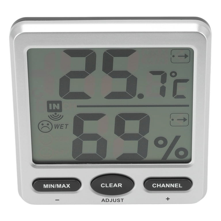 ThermoPro TP49 Mini Digital Indoor Room Thermometer Hygrometer For Home  Weather Station Black White