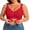 Red, variant on Posture Corrector for Women Plus Size Chest Brace Push Up Back Support Bra | Full Coverage, Gather Lift Up Breast, Chest Shapewear Tops, Improve Posture, Front Closure 3 Rows