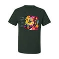 thumbnail image 2 of Wild Bobby Dean Russo A Dog Wags Its Tail With Its Heart Gratitude Pitbull Dog Lover Men Graphic Tee, Forest Green, Small, 2 of 5