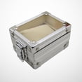 thumbnail image 4 of EeaseMX Caja para reloj con tapa transparente, estuche para reloj de bolsillo, organizador de joyas y pulseras, caja de regalo, 4 of 7