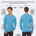 thumbnail image 5 of Gildan Men’s Long Sleeve T-Shirt, 100% Cotton Classic Fit Tee Shirts (Mix Color 6 PCS, XL), 5 of 8