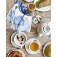 thumbnail image 4 of Light Blue Tulip Kitchen Dish Towels for Drying Dishes Set of 2, Farmhouse Abstract Elegant Flowers Waffle Weave Microfiber Hand Tea Bathroom Towels Quick Dry & Absorbent Towel 15.7x23.6, 4 of 7
