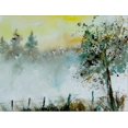 thumbnail image 2 of Art.com Watercolor Mist Stretched Canvas Print Wall Art by Pol Ledent, 16" x 12", 2 of 4