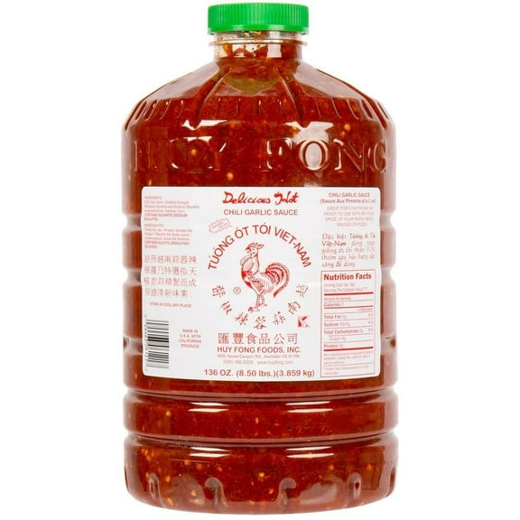 Chili Garlic Sauce, 8.50 Pound ,Garlic,136.0 Ounce