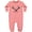 Mauve, variant on Rack 'em Up in Camo Baby Fleece Romper