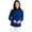 Navy, variant on IBKUL Golf Ladies IceFil Long Sleeve Mock Blue Small