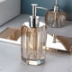 thumbnail image 5 of Dispensador de jabón líquido de alta gama for loción, champú y gel de baño, botella vacía, dispensador de jabón de lujo con luz de cristal, 5 of 5