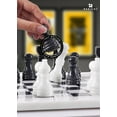 thumbnail image 5 of Radicaln Marble Chess Set 12 Inch Board for Adults and Teens – White and Black Luxury Game with 32 Handmade Pieces – Gift Decorative Chessboard Set, 5 of 7