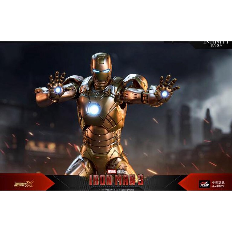ZD Toys 1/10 Scale Iron Man MK21 Action Figure 1906-21