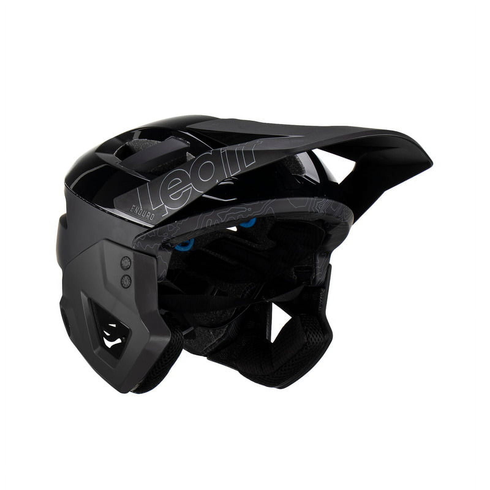 Leatt MTB Enduro 3.0 Men's Full Face Stealth Helmet, Dual Leatt MTB Enduro 3.0 Men's Full Face Stealth Helmet, Dual