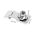 thumbnail image 3 of SHISUYAN 1 Set Metal Keyed Hasp Lock For Cabinet Doors And Drawers Metal Security Lock With Key Cabinet Lock With Keys Secure Cabinet Lock, 3 of 8