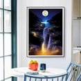 thumbnail image 3 of DIY 5D Diamond Art Kits – Full Drill Dreamy Landscape Canvas, 11.7"x15.6" Beginner-Friendly Diamond Painting for Home Decor, 3 of 9