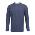 thumbnail image 7 of Wrangler Workwear Men's Long Sleeve Performance Work Pocket T-Shirt, Size S-5XL & LT-4XLT, 7 of 7