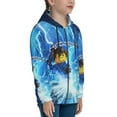 thumbnail image 3 of Ninjago Kids Zip-Up Hoodie 3d Print Hooded Sweatshirt With Packet For Boys Girls, 3 of 7