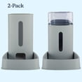 thumbnail image 2 of PETMAKER 2-Pack 3.8L/1G Automatic Pet Feeder and Water Dispenser (Gray), 2 of 8