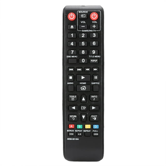 Ccdes AK59-00149A Télécommande Intelligente de Remplacement pour Lecteur de Disque Blu-Ray Samsung, Télécommande, AK59-00149A