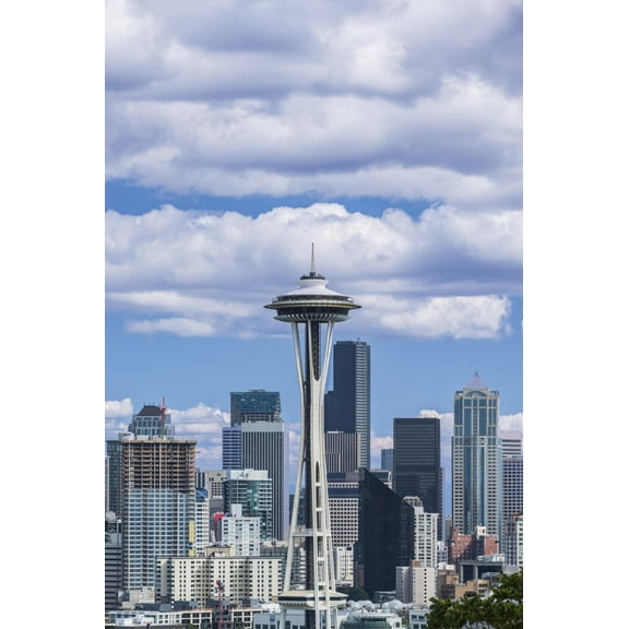 Art.com Seattle Skyline Photographic Print by Rob Tilley, 24" x 36"