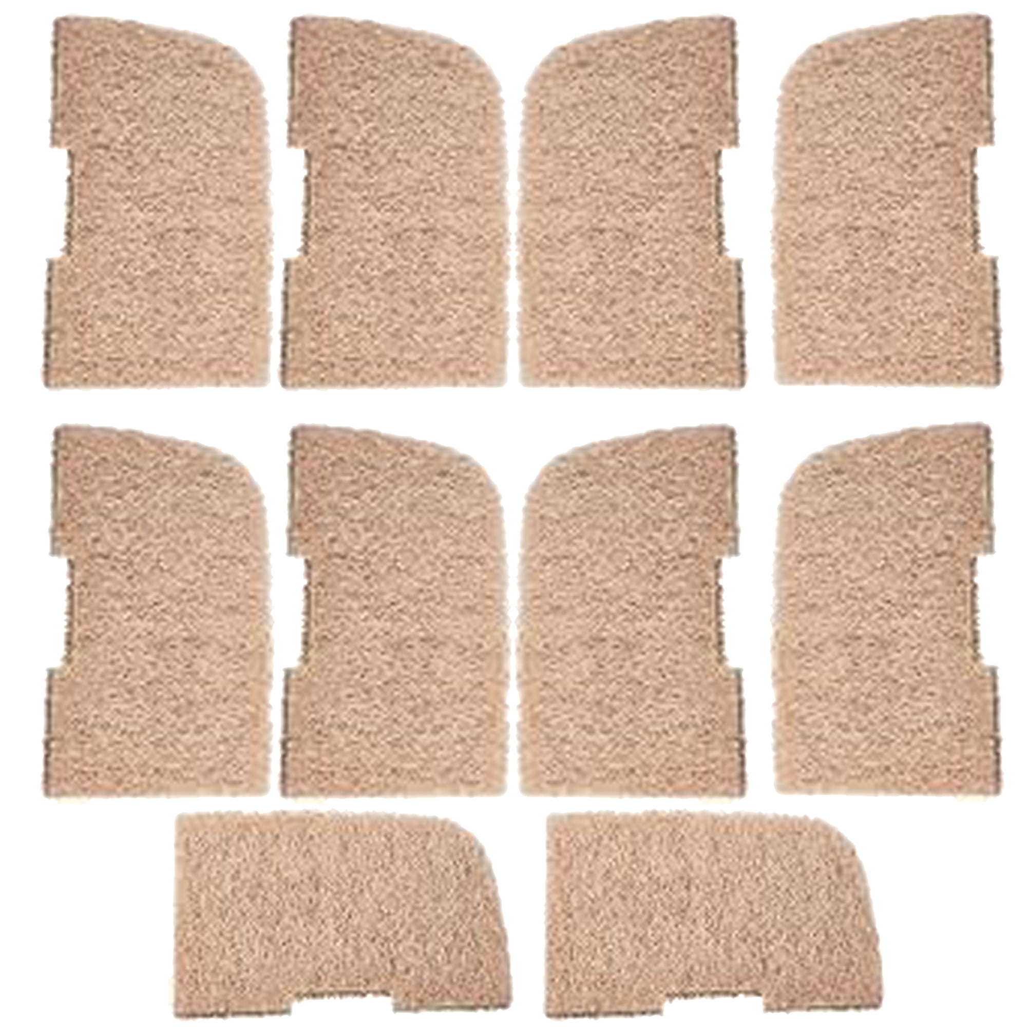 Qzbhct 14 Pcs Ammonia Remover Pad for Fluval 306 307 406 407 Canister Filter Aquarium Filter Sponge Replacement