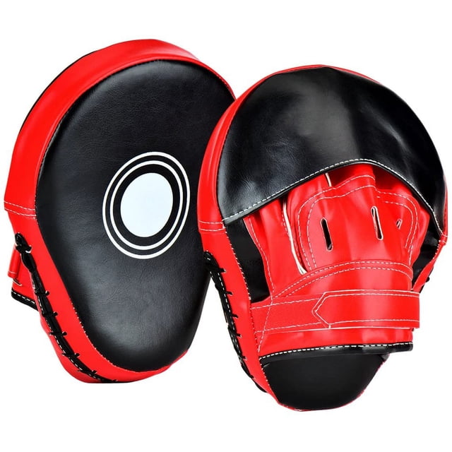 Almohadillas de entrenamiento Kickboxing almohadillas de boxeo para Muay Thai movimiento Kickboxing Karate Taekwondo arte marcial 1 par
