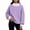 A-Purple, variant on Women's Mock Neck Sweatshirt Oversized Fleece Lined Turtleneck Casual Loose Turtleneck Long Sleeve Pullover Solid Blouse Sweatshirts Tops Fall Outfits with Pockets