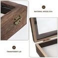 thumbnail image 3 of XIBUFE 2026 New Shadow Box Frame 9X12 Shadow Box Display Case with Linen Back Memorabilia Awards Medals Photos Memory Box Rustic Carbonized Wood,For Home,Office,Wall,Desk, 3 of 6