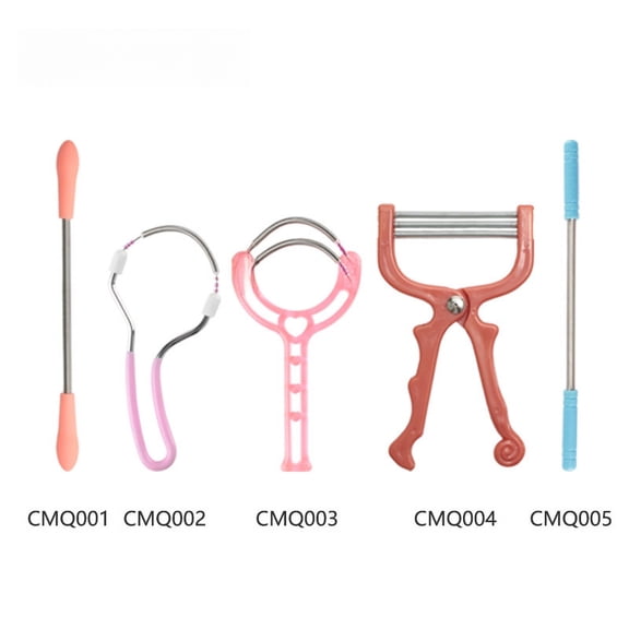Face hair remover hair remover hair remover stainless steel spring hair remover-style3