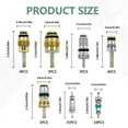 thumbnail image 6 of 102Pcs Air Conditioning Valve Core Valve Cores A/C R12 R134a Accessories Kit, Valve St y19894, 6 of 6