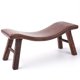 thumbnail image 2 of Taburete multiusos, taburete pequeño de madera, taburete para porche, taburete para dormir, almohada de madera para la columna vertebral, almohada de madera para protección del cuello, 2 of 5