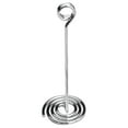 thumbnail image 4 of HUBERT® Chrome Countertop Sign Holder with Spiral Base - 5"H, 4 of 5