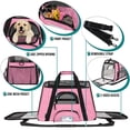 thumbnail image 3 of PetAmi Transportín para mascotas aprobado por la aerolínea para gatos, transportador de perros de lado suave para perros pequeños, suministros de viaje para gatos, accesorios para gatos de interior, b, 3 of 5