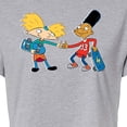 thumbnail image 3 of Hey Arnold! - Arnold and Gerald Skateboard - Juniors Cropped Cotton Blend T-Shirt, 3 of 5