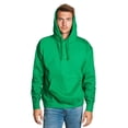 thumbnail image 2 of Men’s Heavyweight Casual Pullover Hoodie Sweatshirt with Front Pocket (Kelly Green, L), 2 of 5