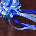 thumbnail image 4 of Miangastore 10Pcs Wrap Ribbon Pull Bows Bunting Ribbon Pull Strings Pull Bows Gift Bride Wrist Flowers Blue, 4 of 8