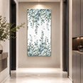 thumbnail image 3 of Canvas Wall Art, Green Eucalyptus Leaves Framed Canvas Prints for Living Room Hallway, Summer Botanical Watercolor Oversized Gallery Wrapped Wall Decor for Home Office, Gifts, 30"x60" Ship Next Day, 3 of 9