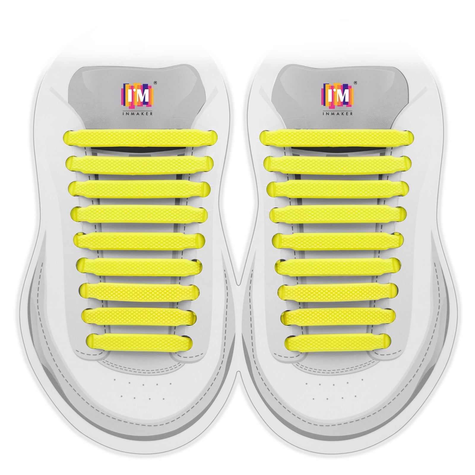 INMAKER No Tie Shoelaces for Kids and Adults, Elastic Shoelaces for