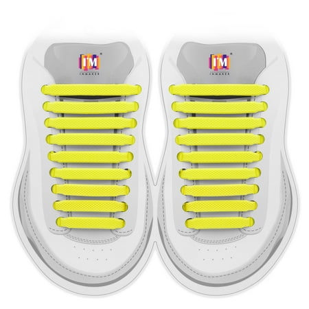 

INMAKER No Tie Shoelaces for Kids and Adults Elastic Shoelaces for Sneakers