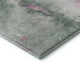 thumbnail image 3 of Addison Rugs Mayfield Premium Machine Washable Transitional Abstract Sage Rectangle Rug, 9' X 12' Machine Washable Transitional Abstract Sage Oversized Sherpa Throw Blanket, 3 of 7