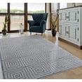 thumbnail image 2 of United Weavers Cascades Tehama Blue/Grey Area Rug, 2 of 2