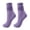 Purple, variant on Apeya Pilates Socks With Grips Non Slip Yoga Socks For Women Slouch Scrunch Grip Socks Barre Socks For Fitness Workout Home Indoor Activities