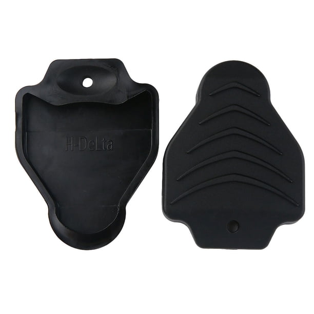 EeaseMX 1 par de fundas para calas, práctico protector de calzado sin clip, compatible con Look Delta (negro)