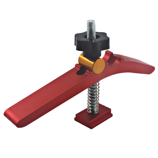 Riwesomey Soporte de tolva de aluminio Herramienta de soporte de tolva funcional Eficiente de 90 grados Exquisita placa de prensa Soporte de Herramientas y ferretería Riwesomey TO004925-00