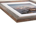 thumbnail image 3 of Scholartree 8 x 10 Wood Picture Frames Set of 2- Front Loading Basic Tabletop Picture Frame, Brown, 3 of 8