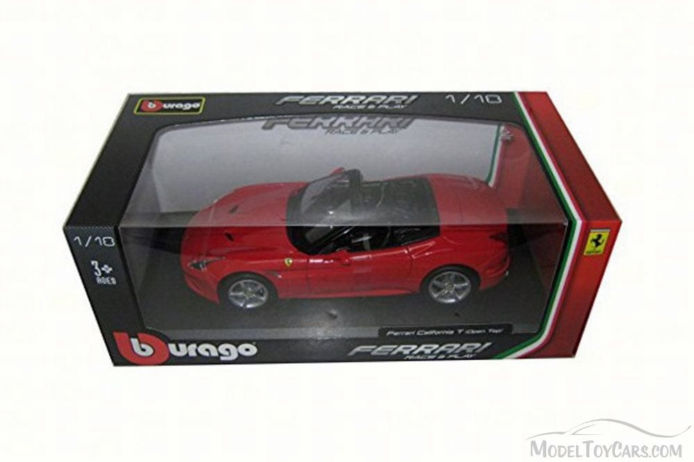 31899 Maisto 1/18 Ferrari California T Closed Top Diecast Model Red