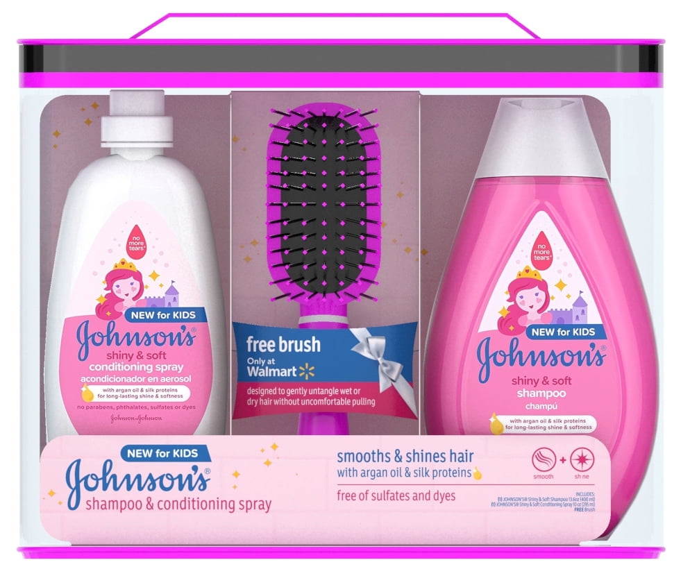 johnsons soft and shiny shampoo