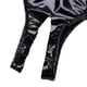 thumbnail image 4 of Puntoco Ropa interior para mujer, calzoncillos de PVC de color liso para mujer, de charol, sexy, estilo abierto, 4 of 4